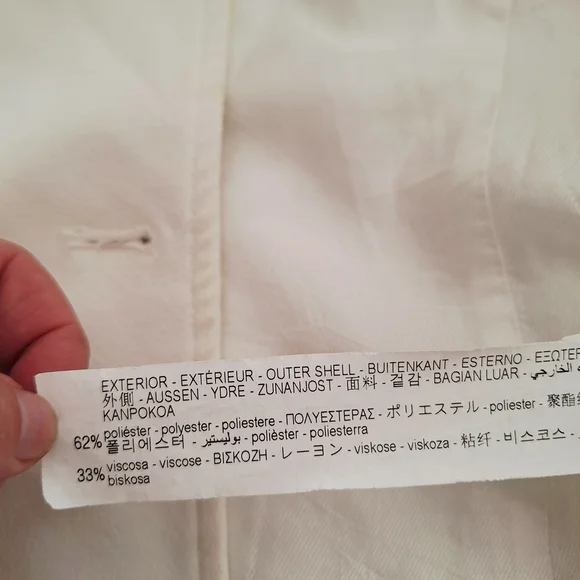 Zara Women's Cream Double-Breasted Blazer - Picture 7 of 7